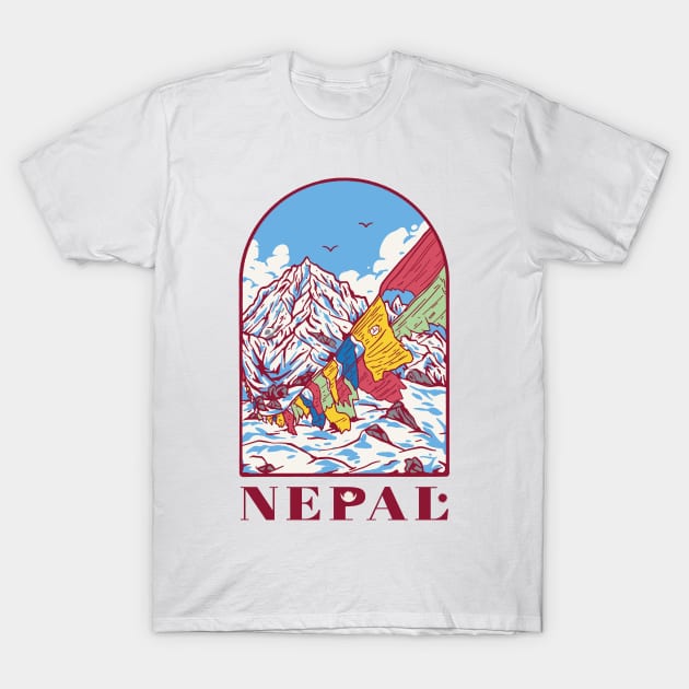 Nepal T-Shirt by Eclecterie